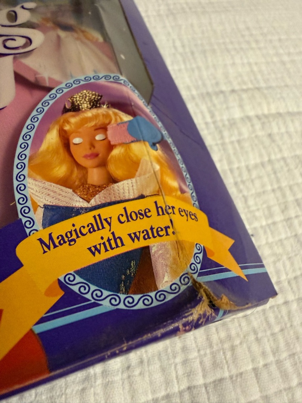 Disney ORIGINAL Classic "Sleeping Beauty” NRFB 1991 Vintage Mattel Pink Dress - Picture 15 of 16